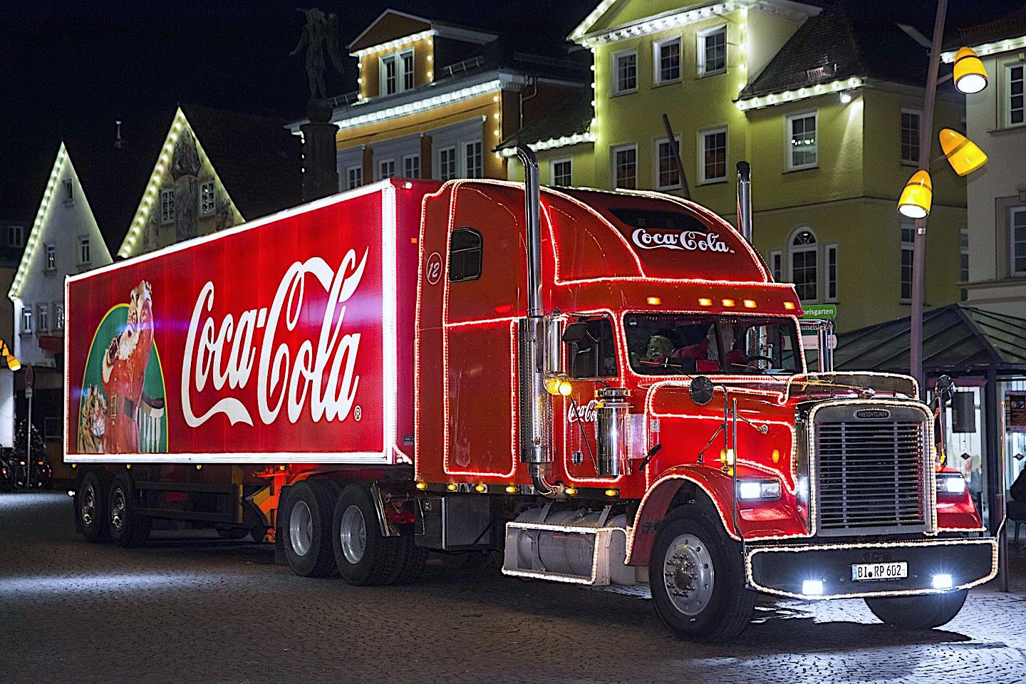Coca Cola vrachtwagen Kerst Collectie Topmo diamond painting